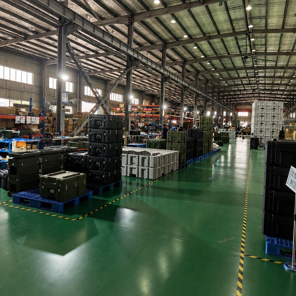 3140x620x830mm Heavy Duty Long Rotomolded Protective Cargo Case for Energy Utility and Communication Equipment