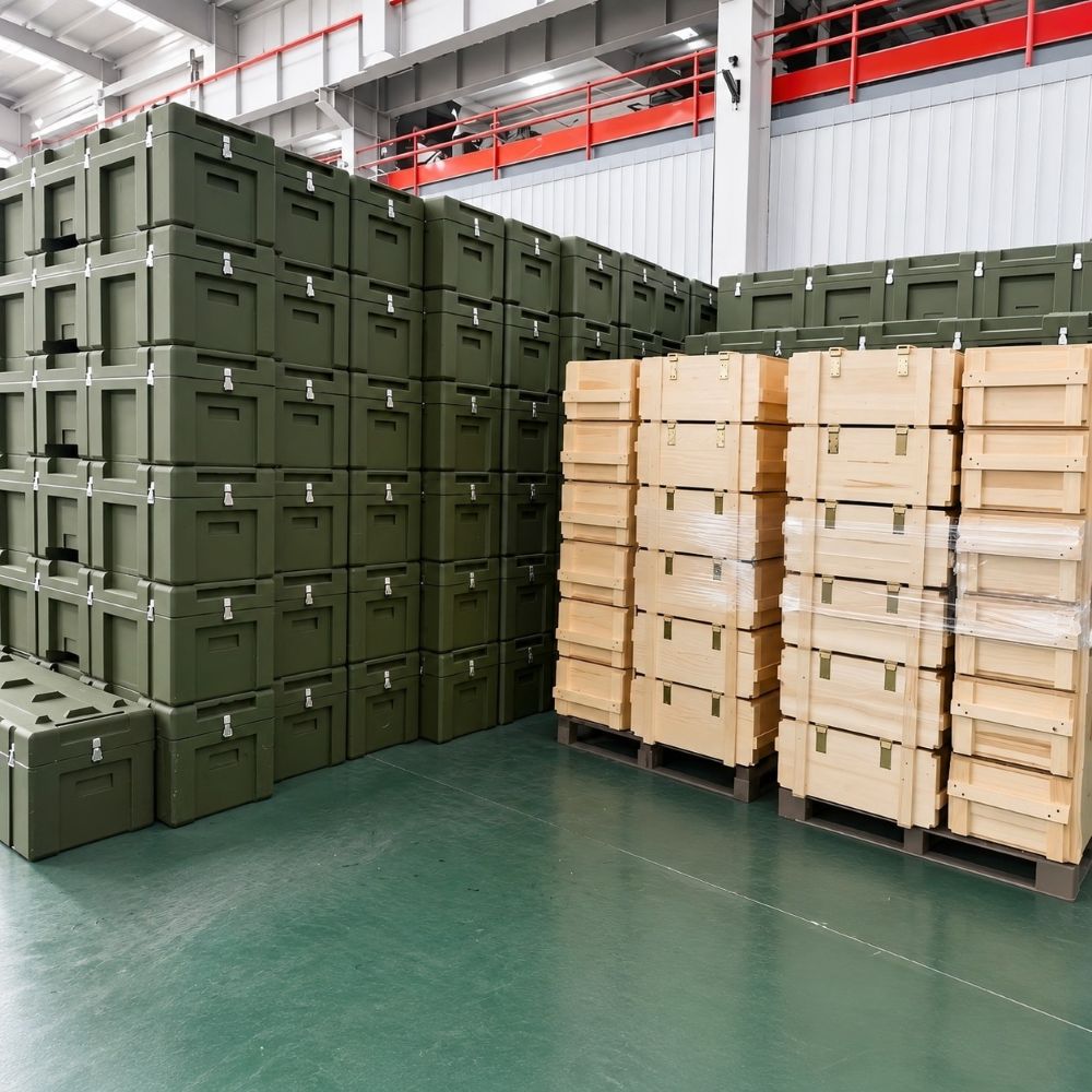 3140x620x830mm Heavy Duty Long Rotomolded Protective Cargo Case for Energy Utility and Communication Equipment
