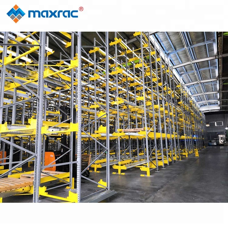 Pro systém selektivních paletových regálů Auto Shuttle s ochranou proti korozi pro intenzivní chladírenské skladování z ocelové konstrukce
