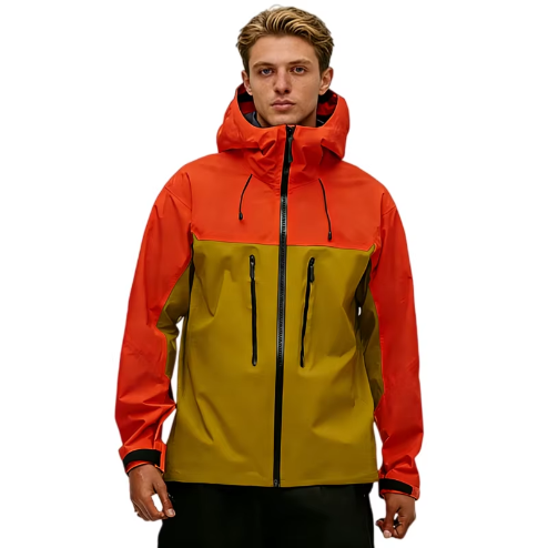 Outdoorová bunda funkční materiál