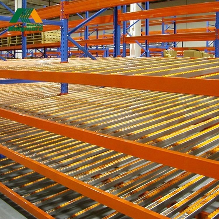Skladovací kartonový průtokový regál Průmyslová automatizace Skladování Gravitační kartonový průtokový regál