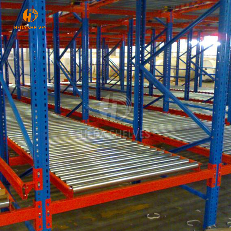 FIFO Order Picking Warehouse Shelf Gravity Carton Flow Rack