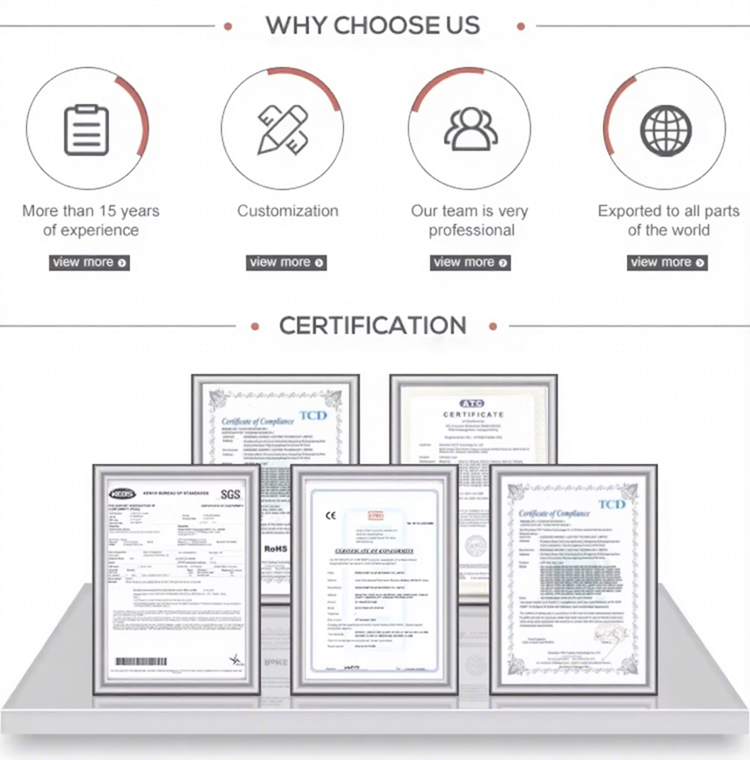 Výrobní zázemí a certifikace