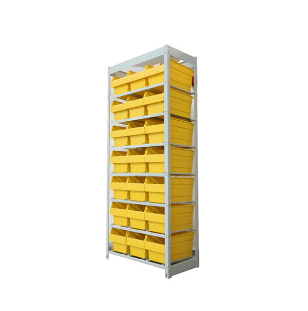 Stojanový regál na boxy