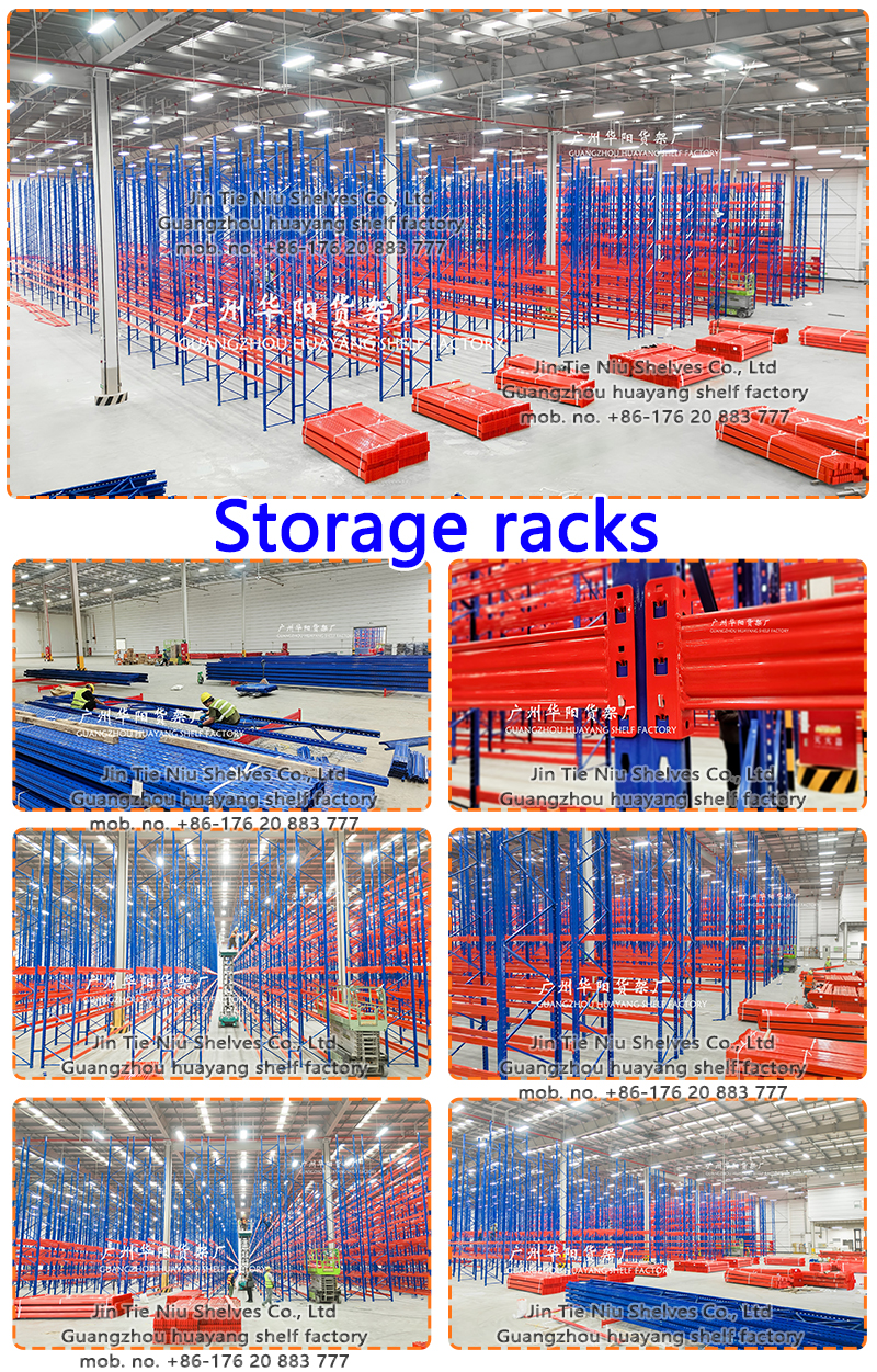 Stohovatelné paletové regály a skladovací systémy 1000KG 2000KG 3000KG
