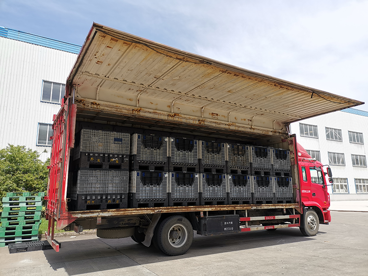 Plastic Pallet Bin Heavy Duty Stackable Container for Industrial Storage Warehouse and Material Handling