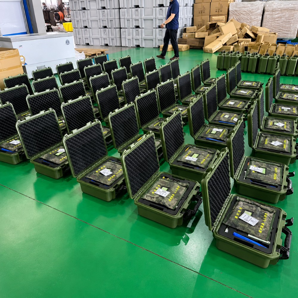 3140x620x830mm Heavy Duty Long Rotomolded Protective Cargo Case for Energy Utility and Communication Equipment
