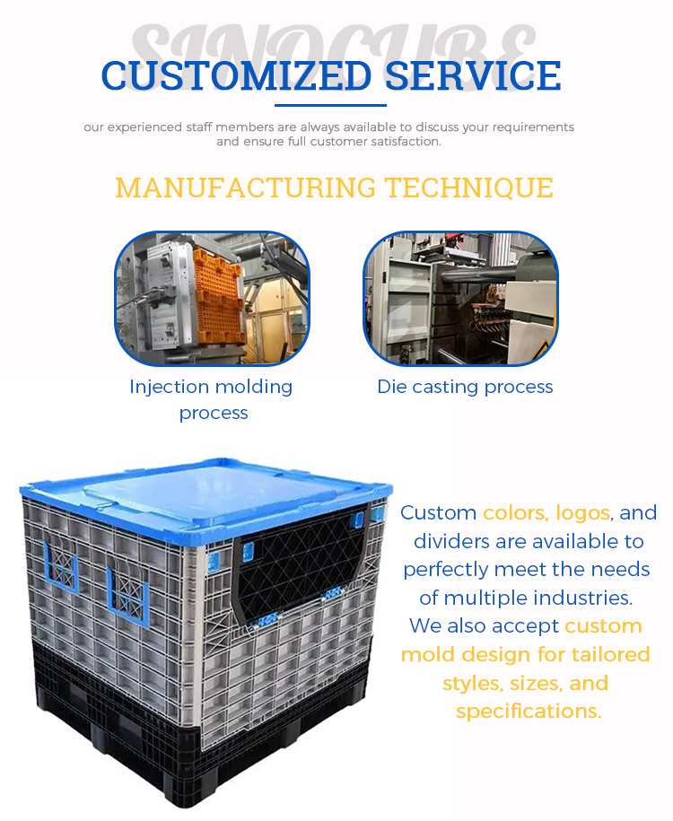 Zakázková výroba přepravních boxů