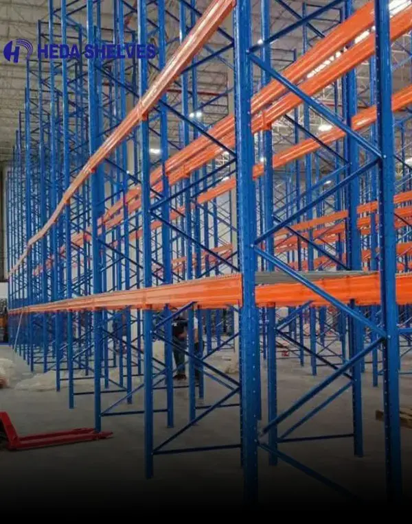 Selektivní paletové regály s nosností 1500 kg na úroveň v Mexiku