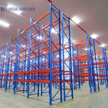 Selektivní paletové regály s nastavitelnými nosníky