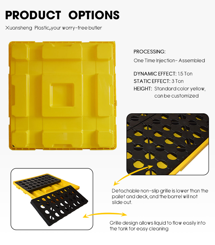 Záchytná paleta - technický přehled 2