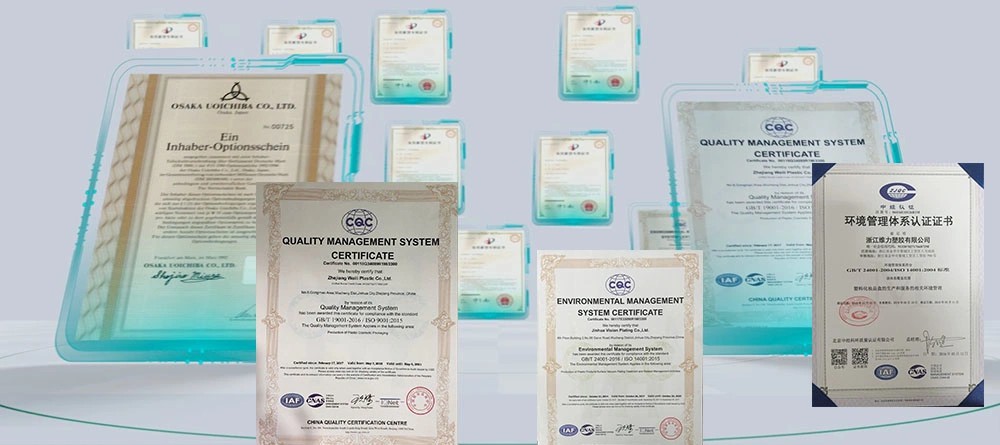 Výrobní certifikace a procesy