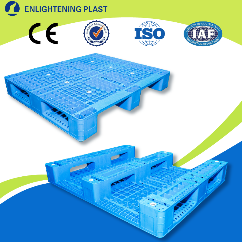 1200x1000mm Velkoobchodní potravinářské HDPE plastové palety 48x40 palců US Standard Plastové palety pro průmysl