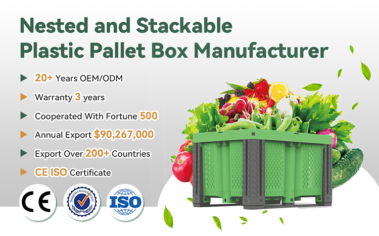 Plastové boxy a palety