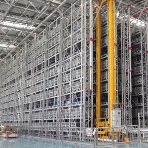 Paletový regálový systém ASRS, nový energetický automatizovaný systém pro vyhledávání skladů, průmyslové regály na míru, sklad, inteligentní robotický regál